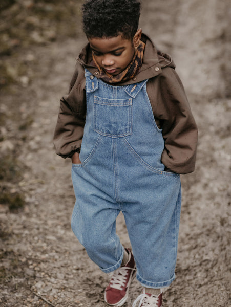 The Oversized Denim Dungaree – The Simple Folk