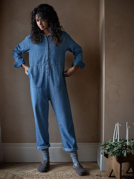 Womens denim boiler cheap suit uk