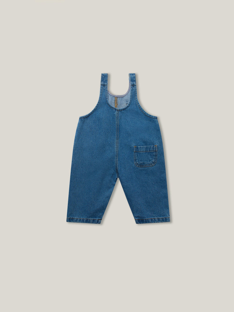 The Oversized Denim Dungaree Baby
