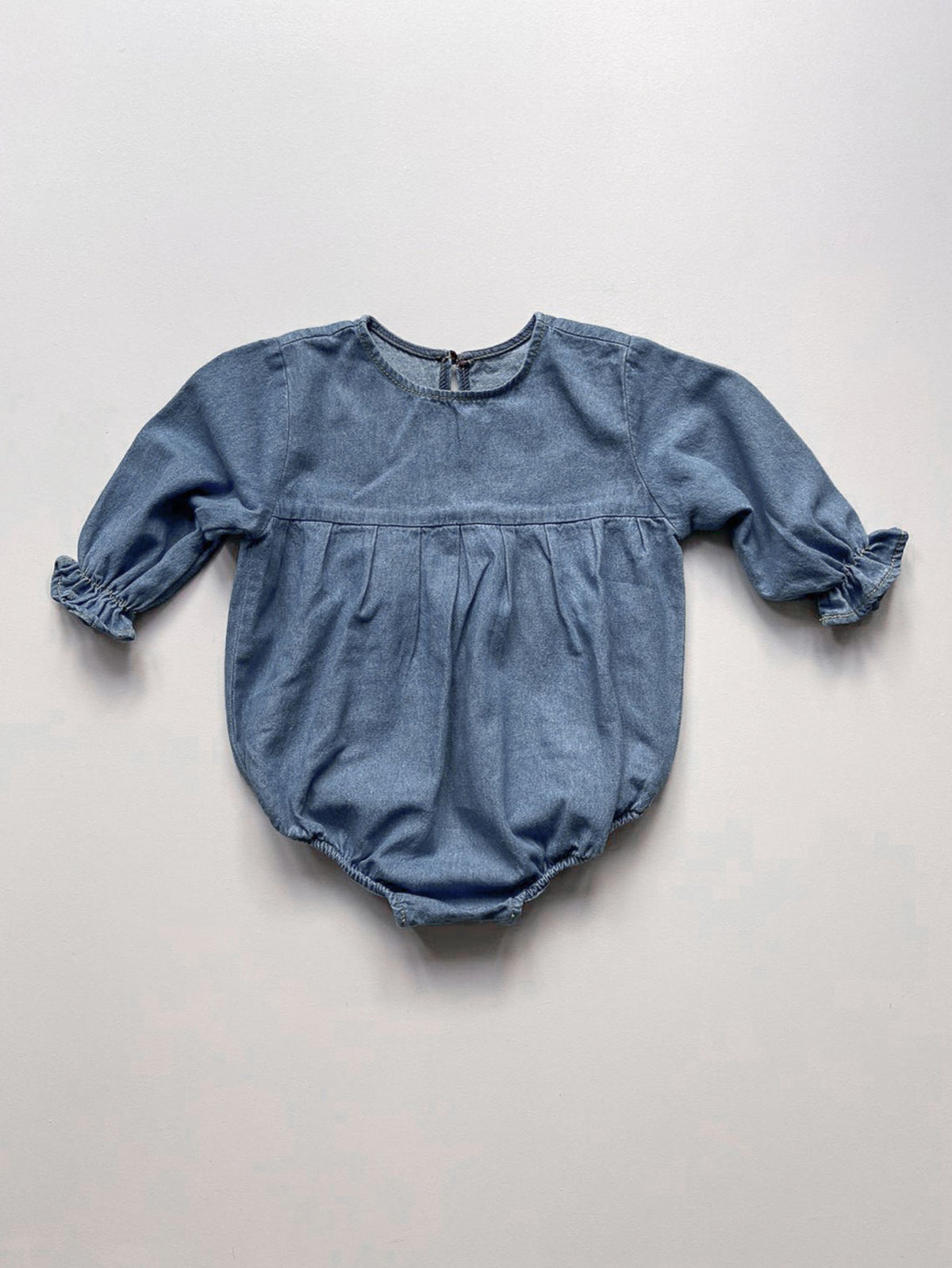 The Denim Romper Baby