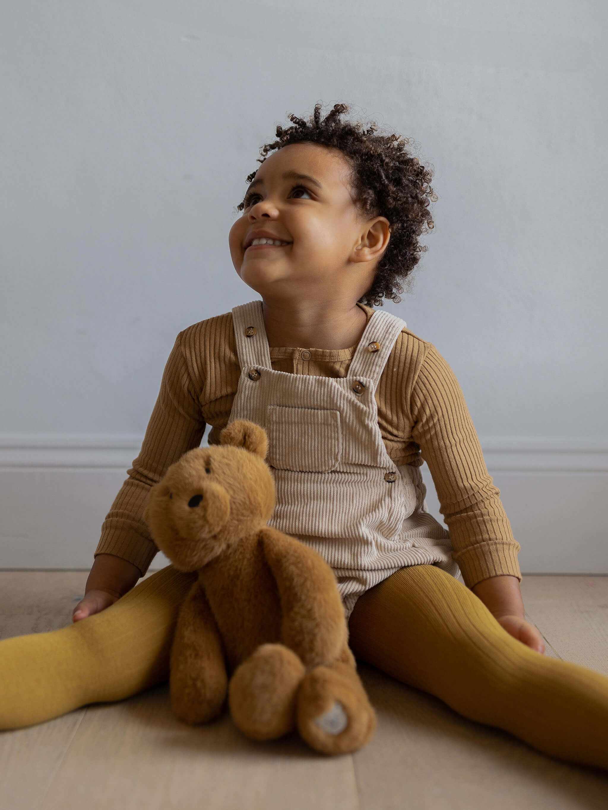 The Simple Folk The Fleece Go-To Playsuit in Undyed authentic Size 18/24 Months