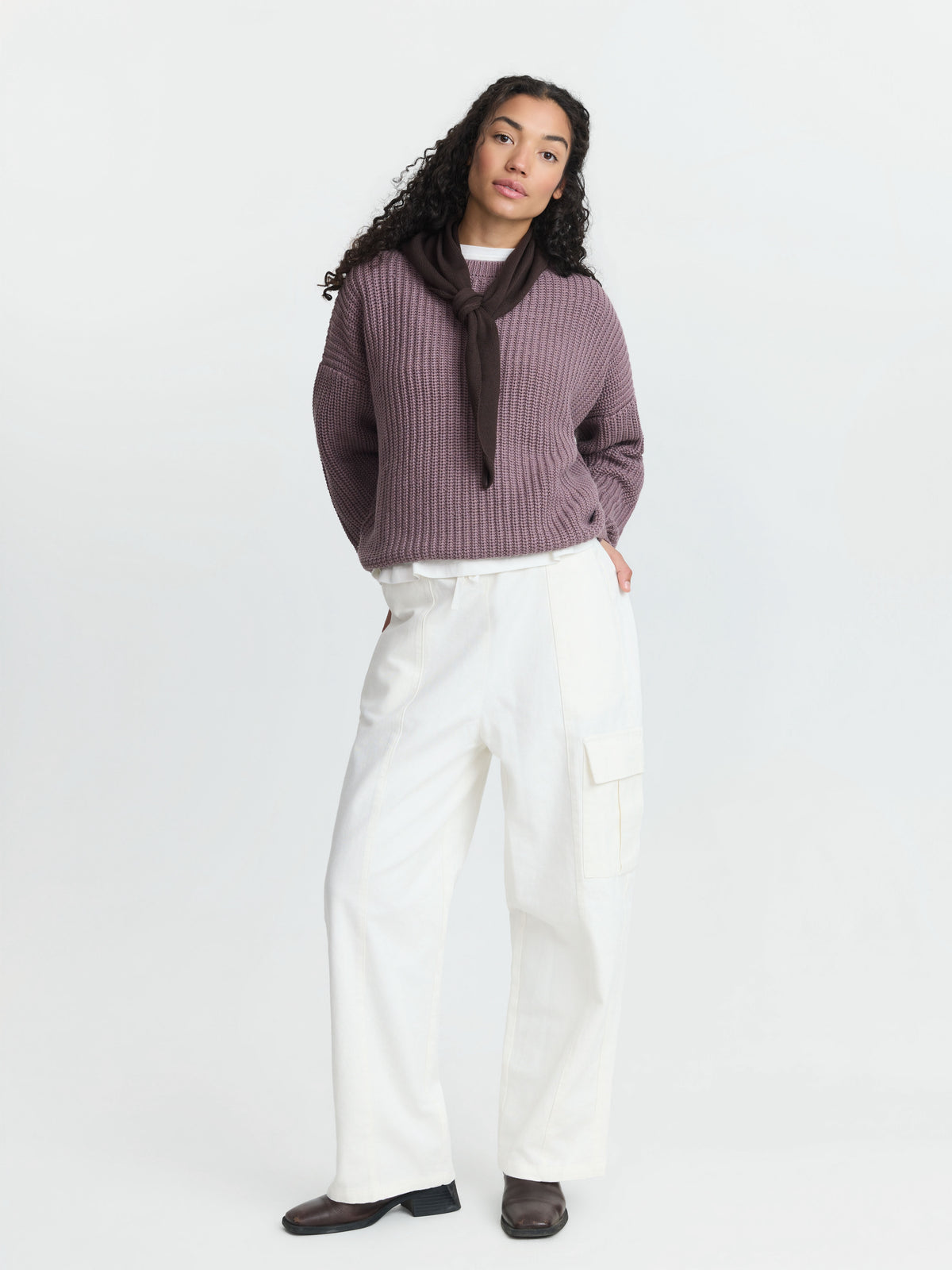The Undyed Cargo Trouser