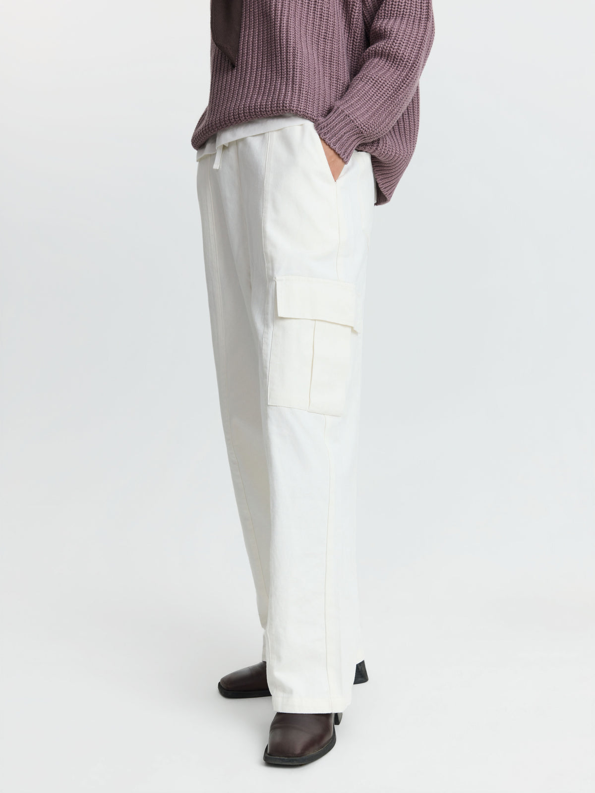 The Undyed Cargo Trouser