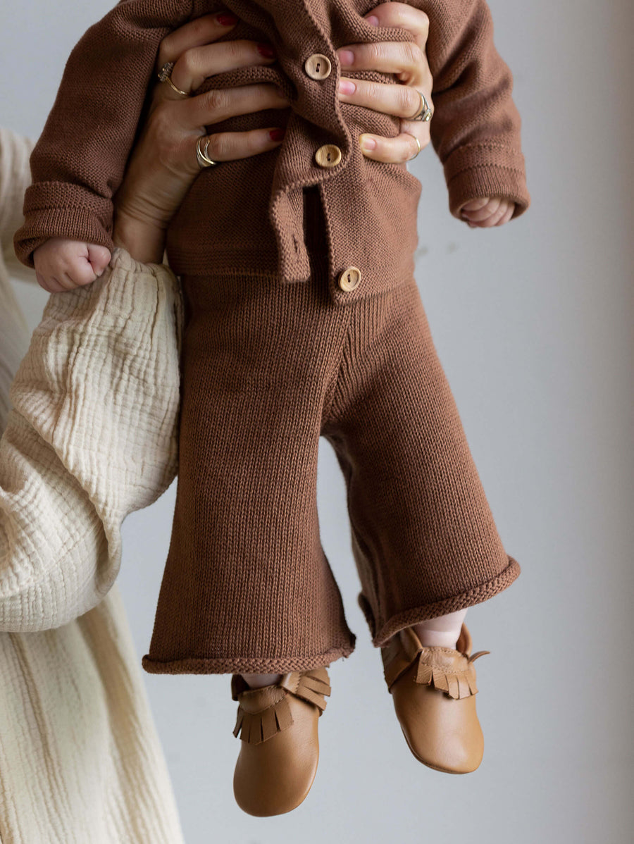 The Wide Leg Knit Trouser Kids