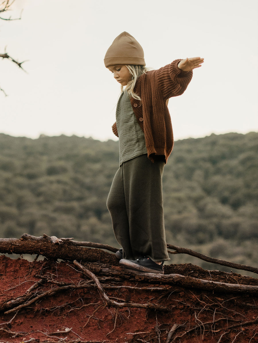 The Wide Leg Knit Trouser Kids