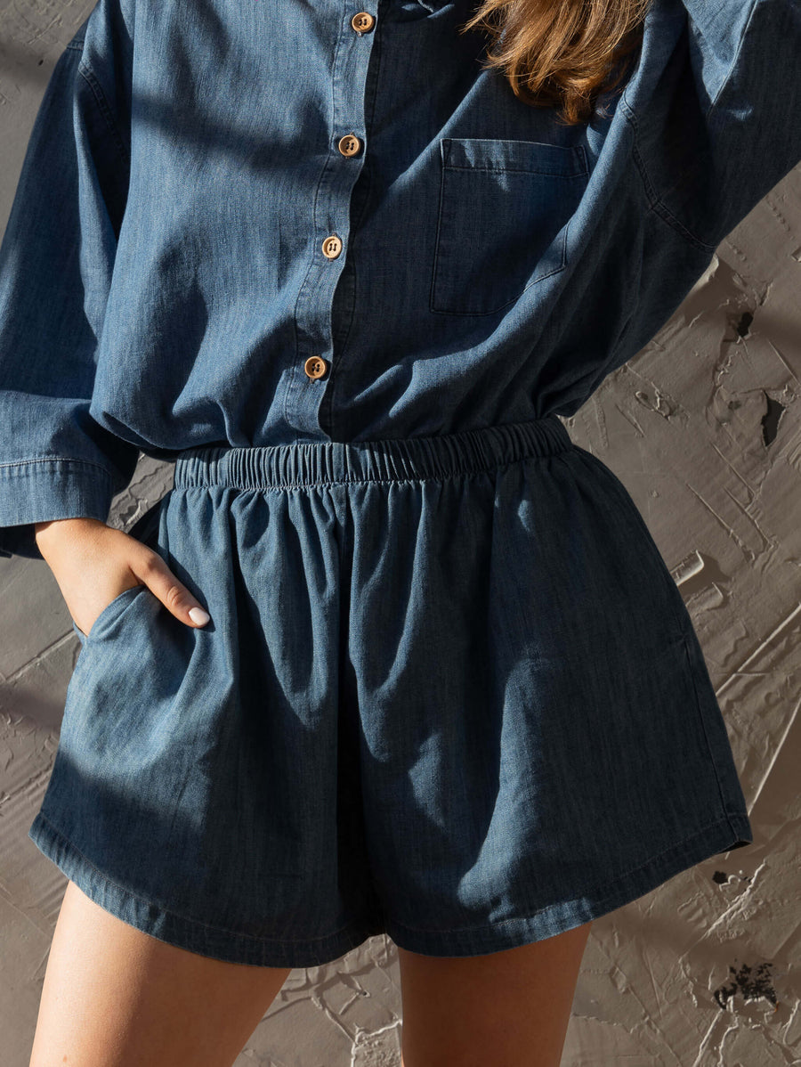 The Chambray Denim Short