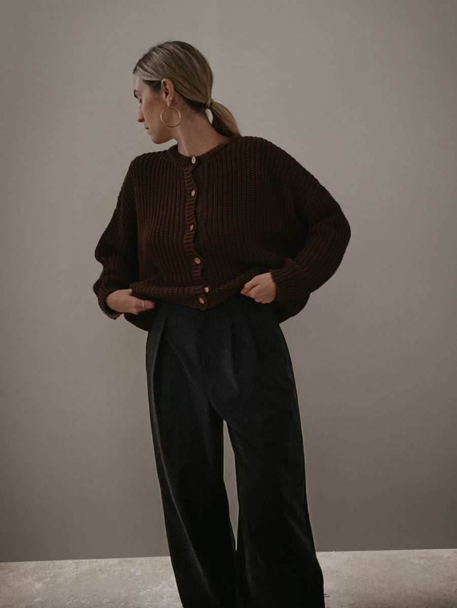 The Chunky Knit Cardigan