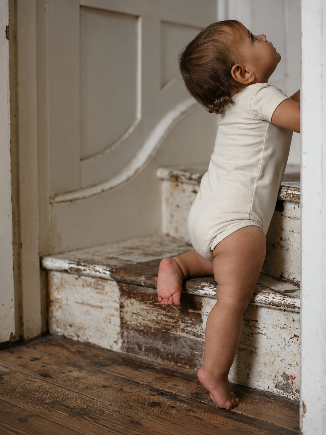 The Short Sleeve Pocket Onesie Baby
