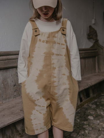 The Tie-Dye Dungaree Short