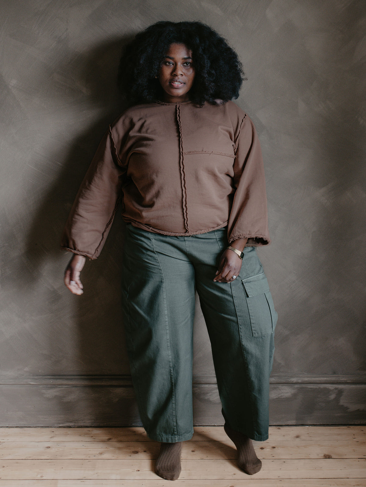 The Raw Seam Sweater - Women's