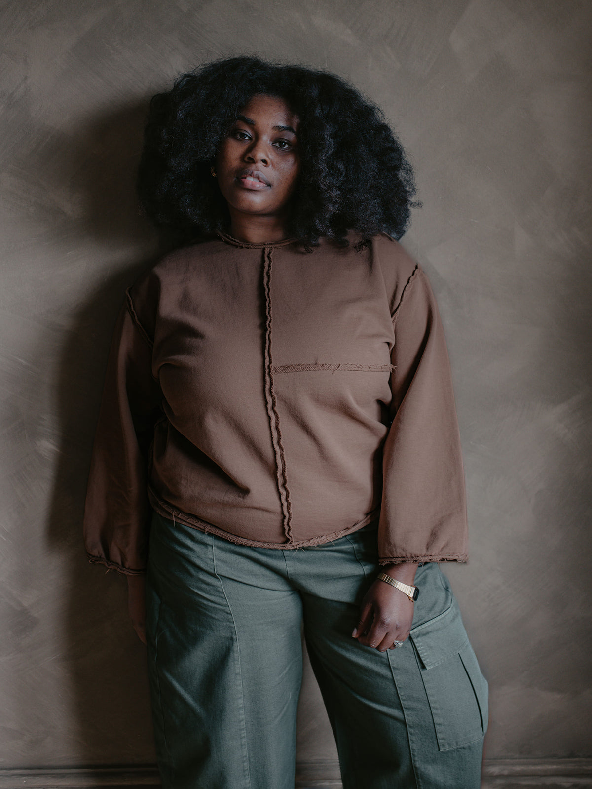 The Raw Seam Sweater - Women's