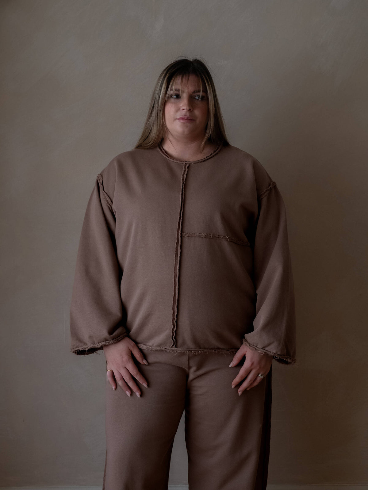The Raw Seam Sweater - Women's