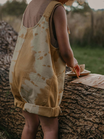 The Tie-Dye Dungaree Short