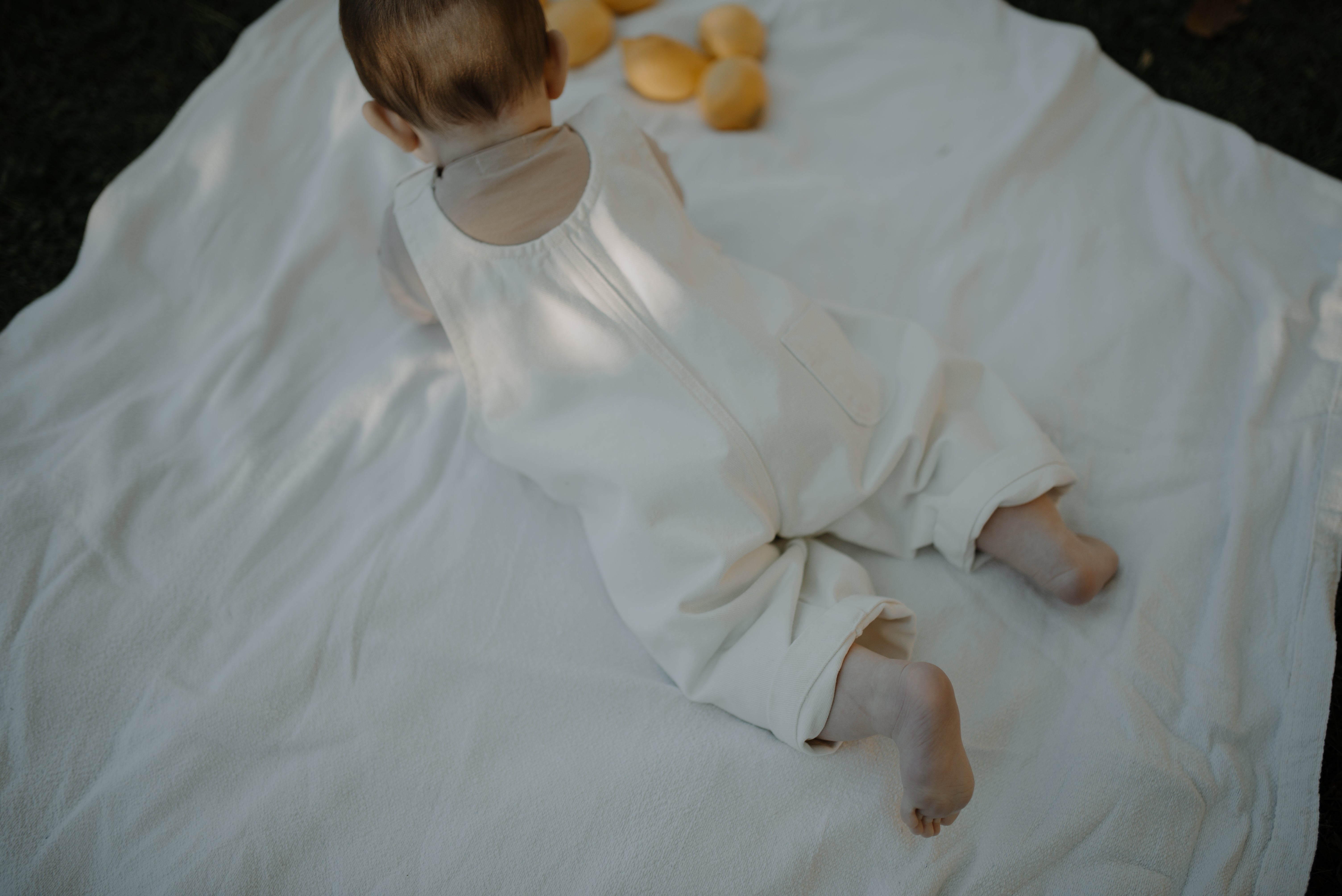The Oversized Denim Dungaree | Organic Kids Overalls | The Simple Folk