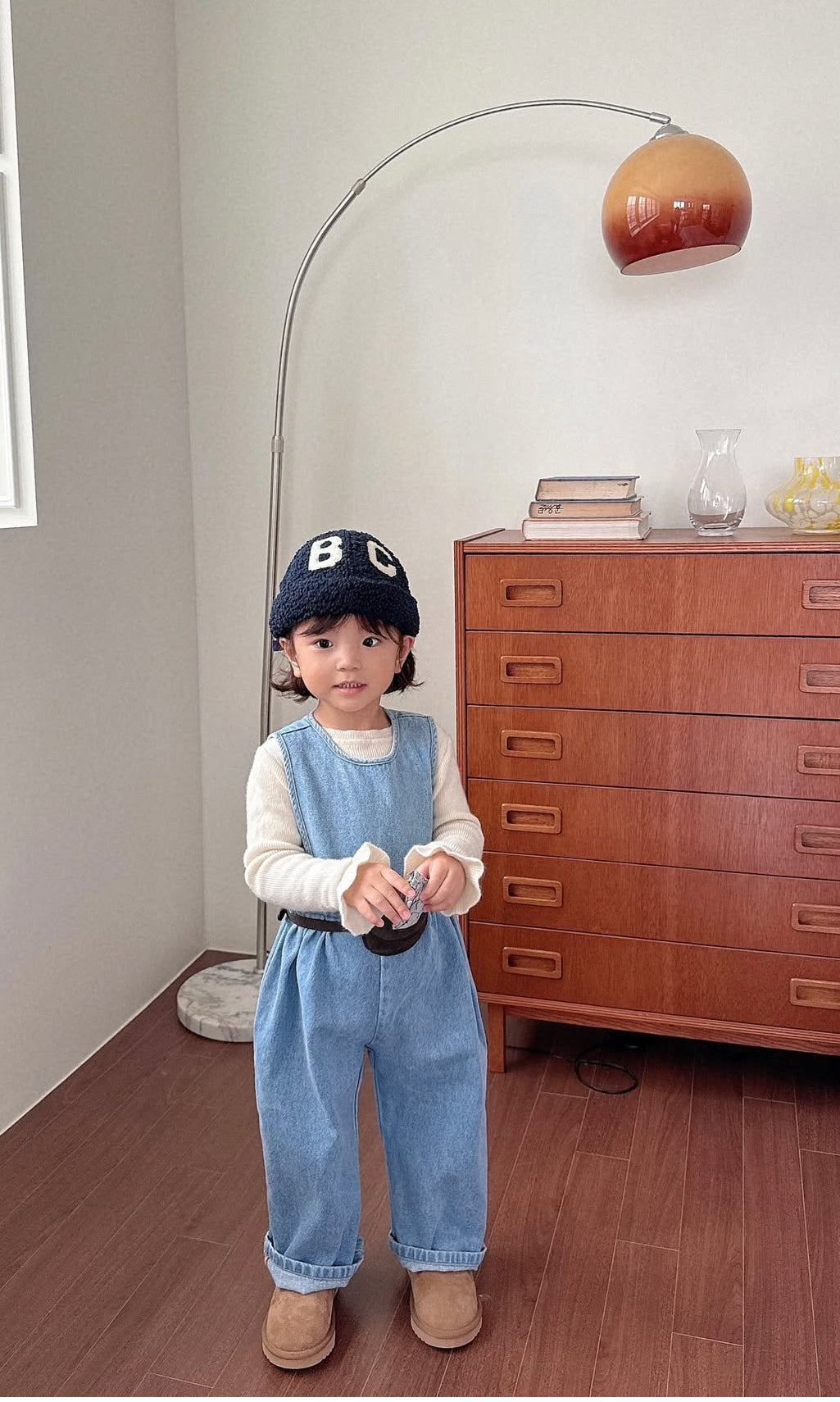 The simple folk The Rae Jumpsuit サロペット The Rae Jumpsuit | Organic Denim Kidswear | The Simple Folk