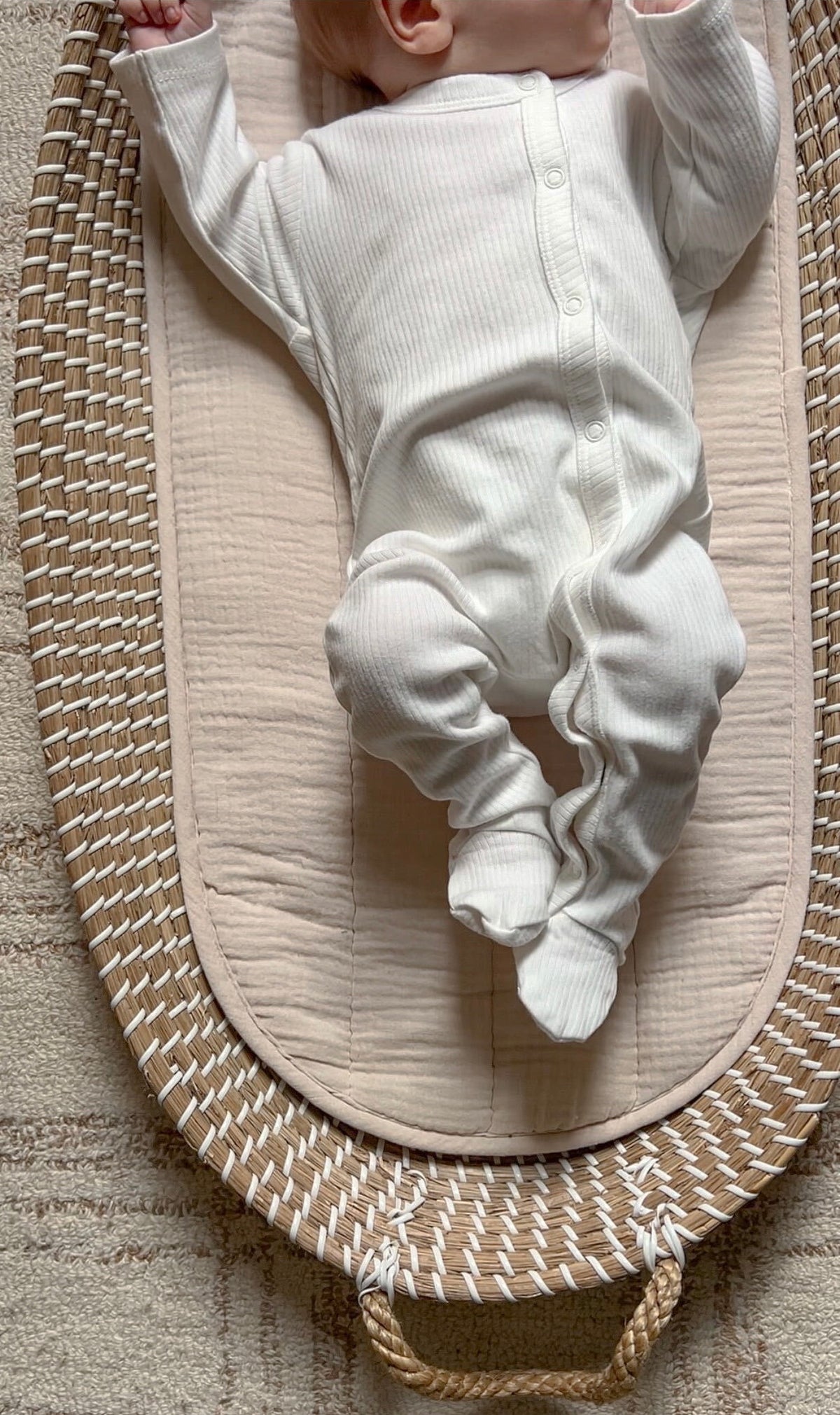 The Ribbed Pajama Baby