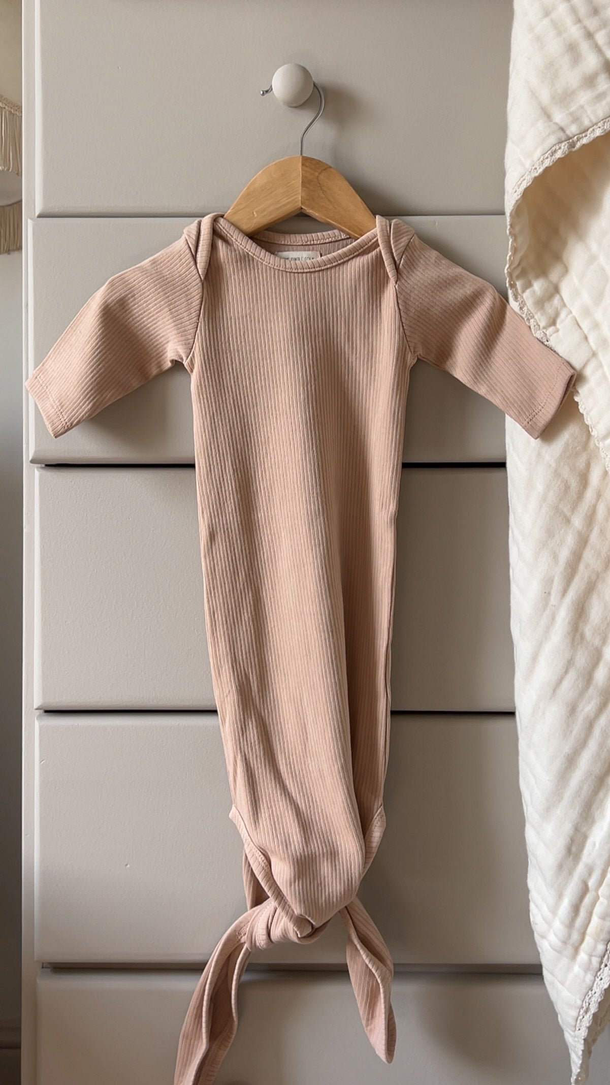 The Ribbed Sleep Gown Baby