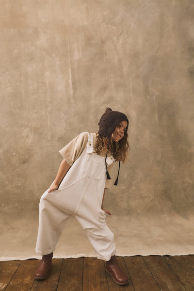 The Oversized Denim Dungaree | Organic Kids Overalls | The