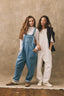 The Oversized Denim Dungaree -  Women's
