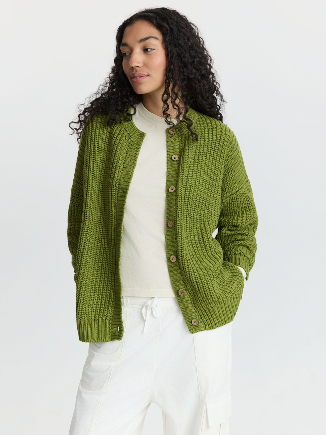 The Chunky Knit Cardigan Women