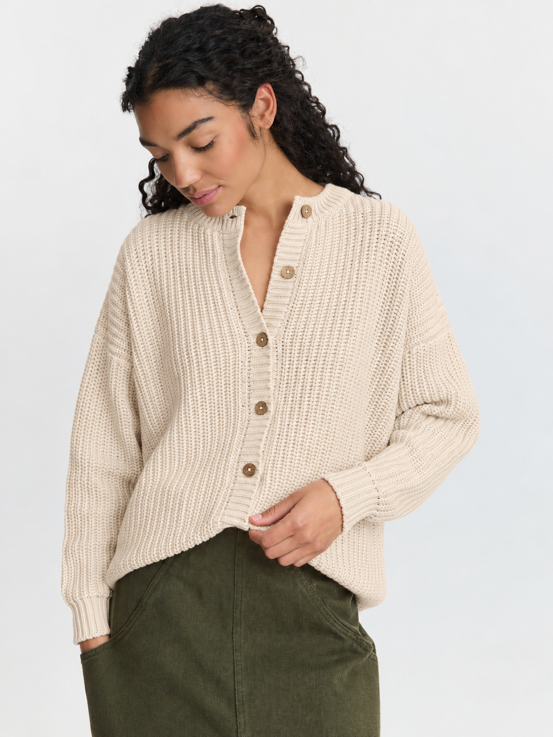 The Chunky Knit Cardigan Women