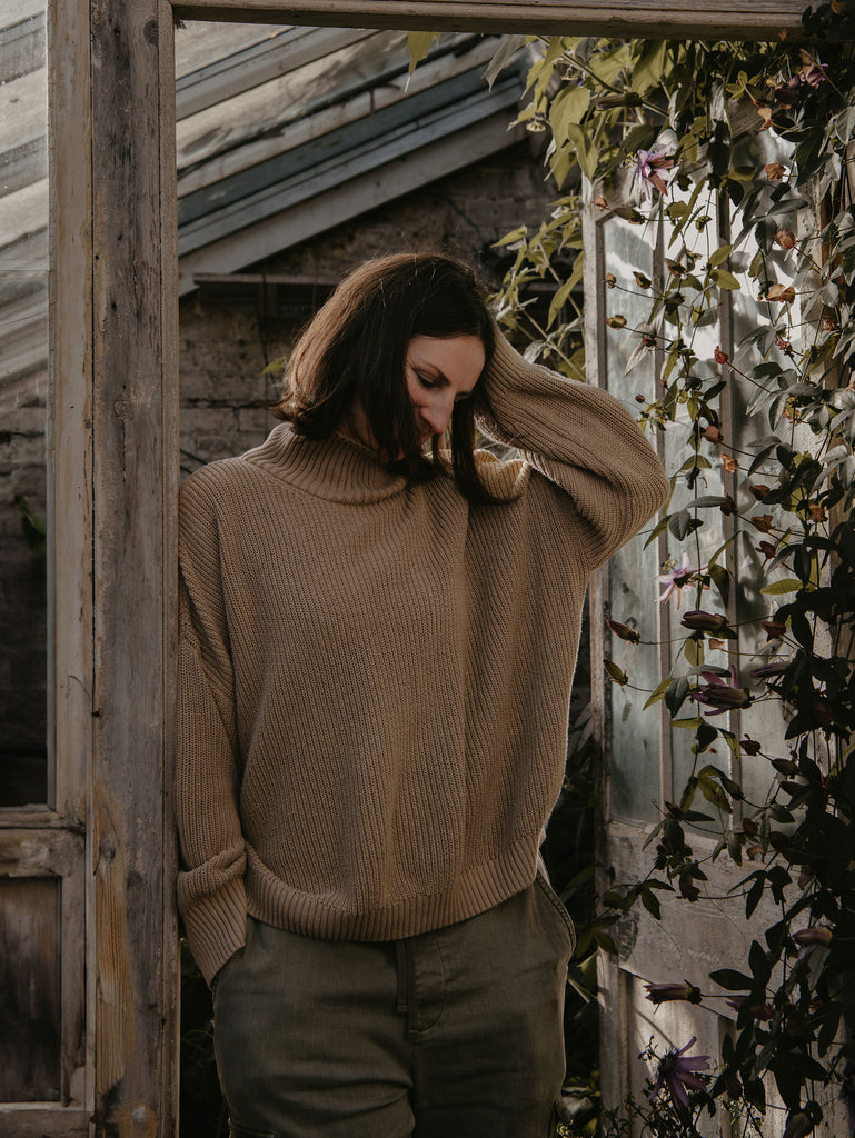 The Knitted Turtleneck - Women's