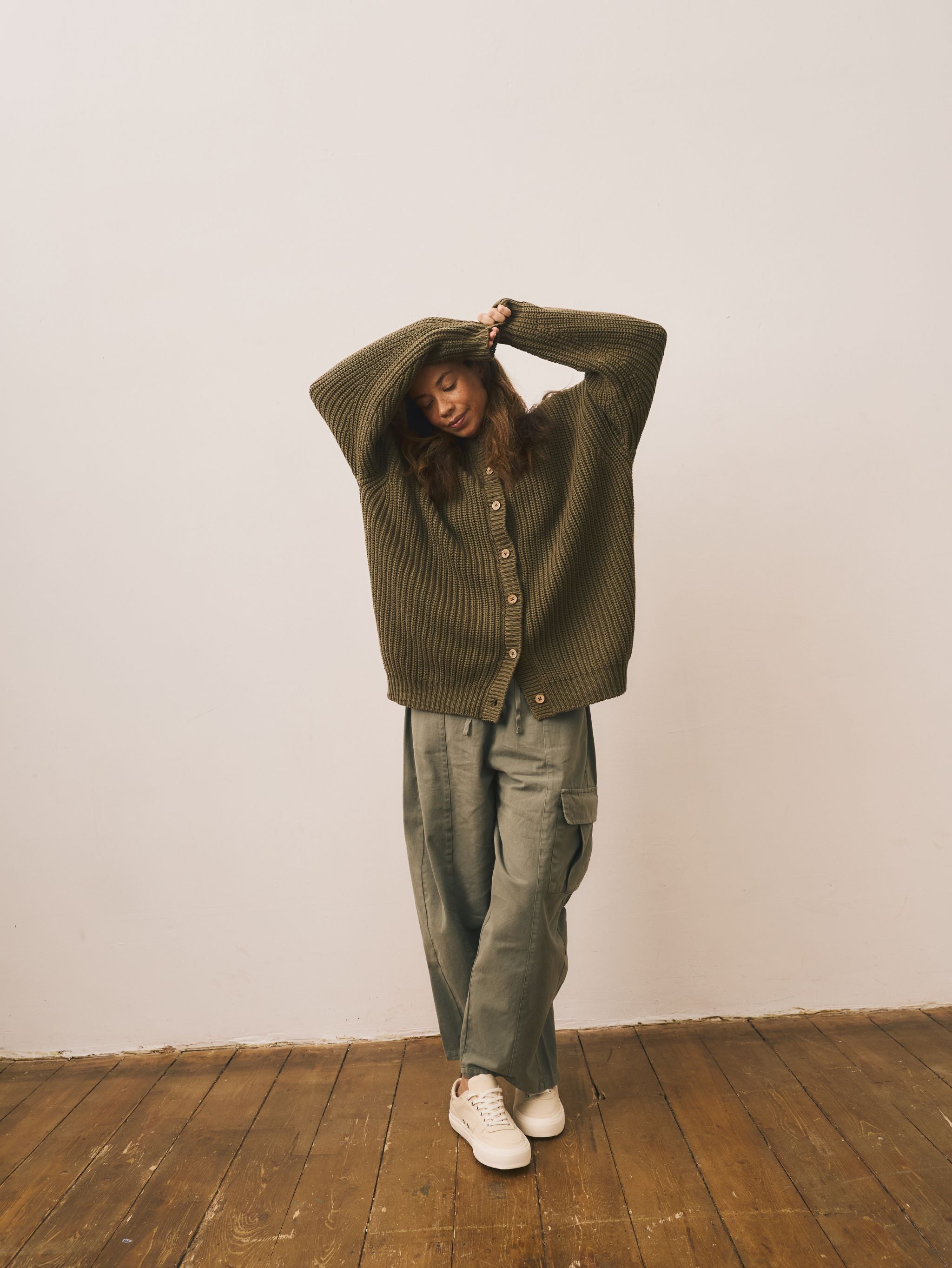 The Chunky Knit Cardigan – The Simple Folk