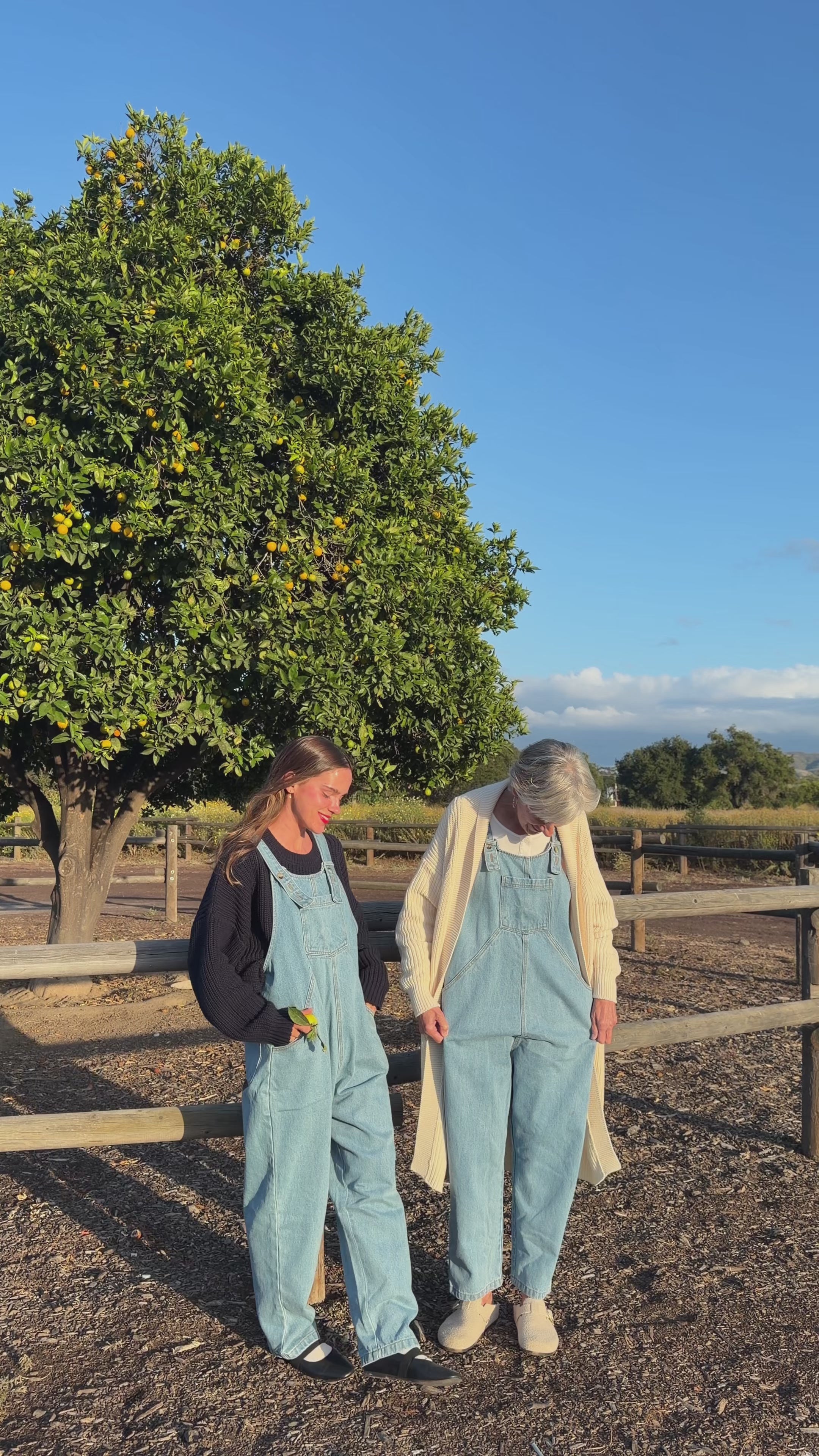 The Oversized Denim Dungaree Women – The Simple Folk