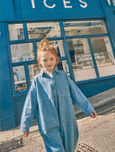 The Denim Boiler Suit Kids