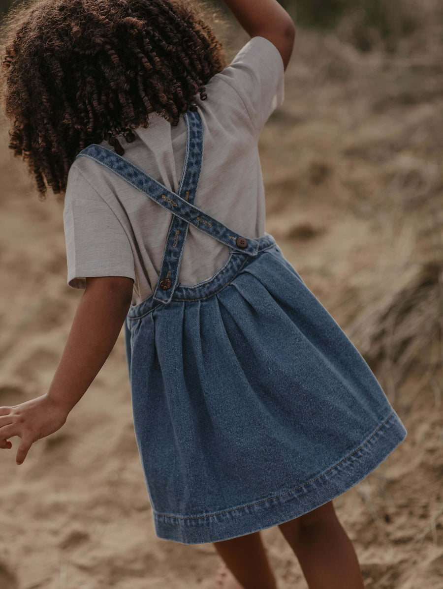 *IMPERFECT* The Oversized Denim Pinafore