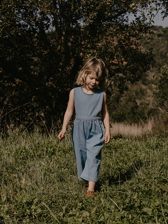 The simple folk The Rae Jumpsuit サロペット The Rae Jumpsuit | Organic Denim Kidswear | The Simple Folk