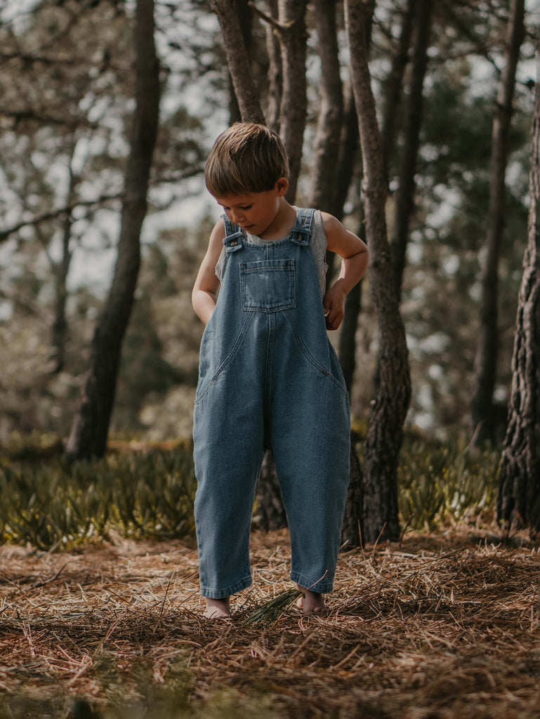 The Oversized Denim Dungaree