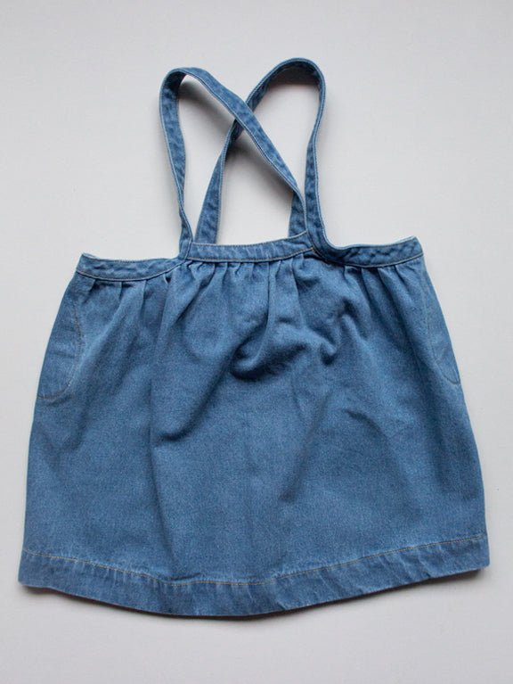 *IMPERFECT* The Oversized Denim Pinafore
