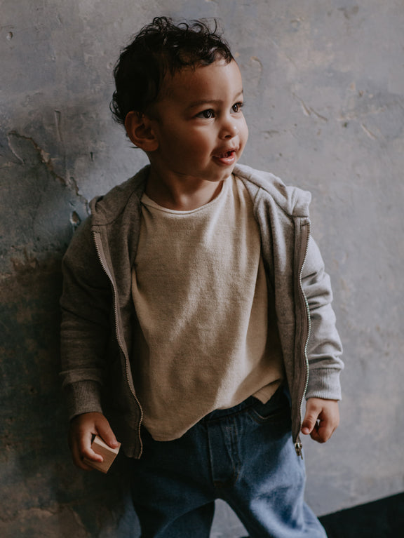 The Terry Boxy Tee Kids