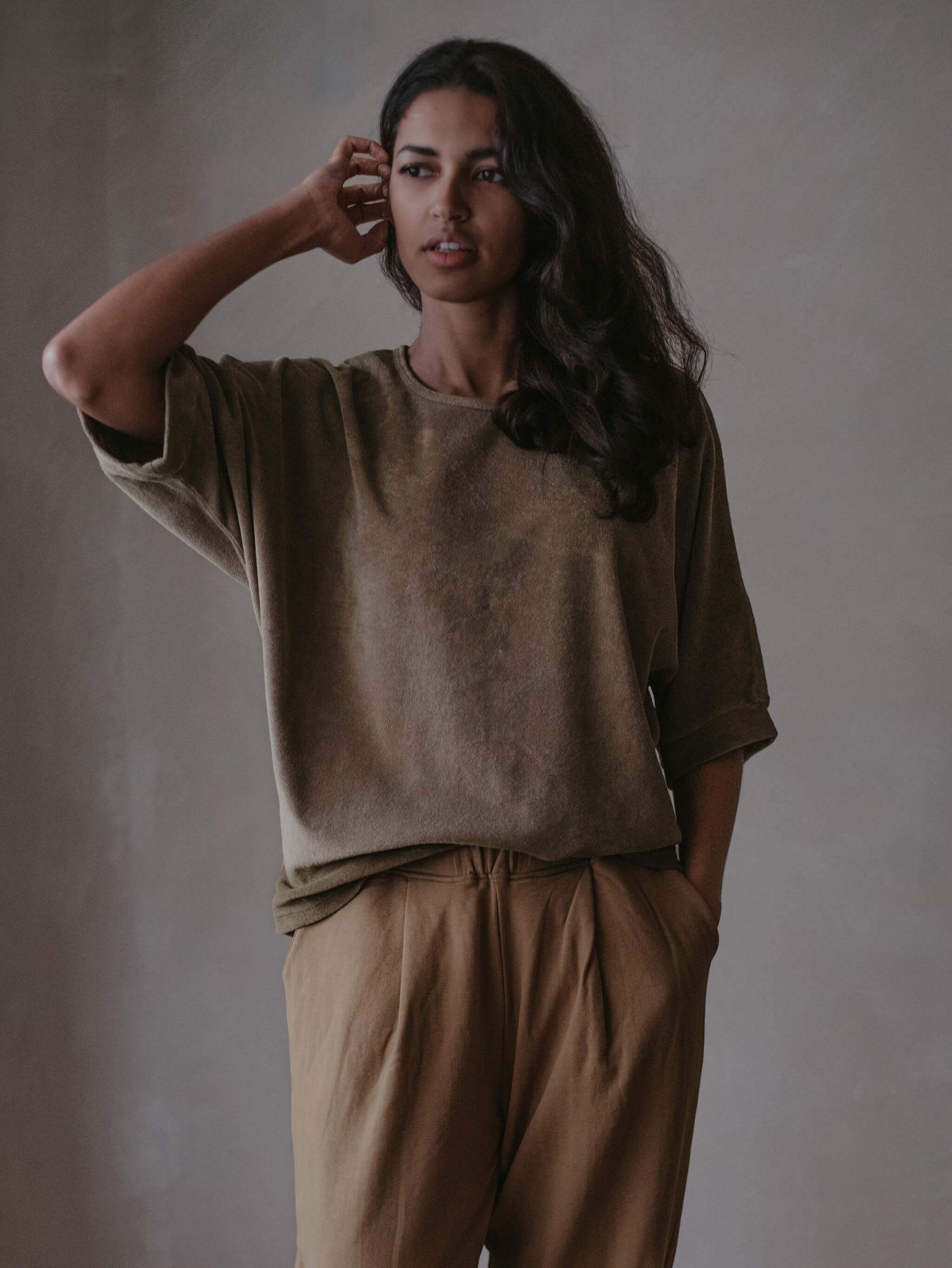 The Simple Folk buying Desert Stripe Valley Trousers