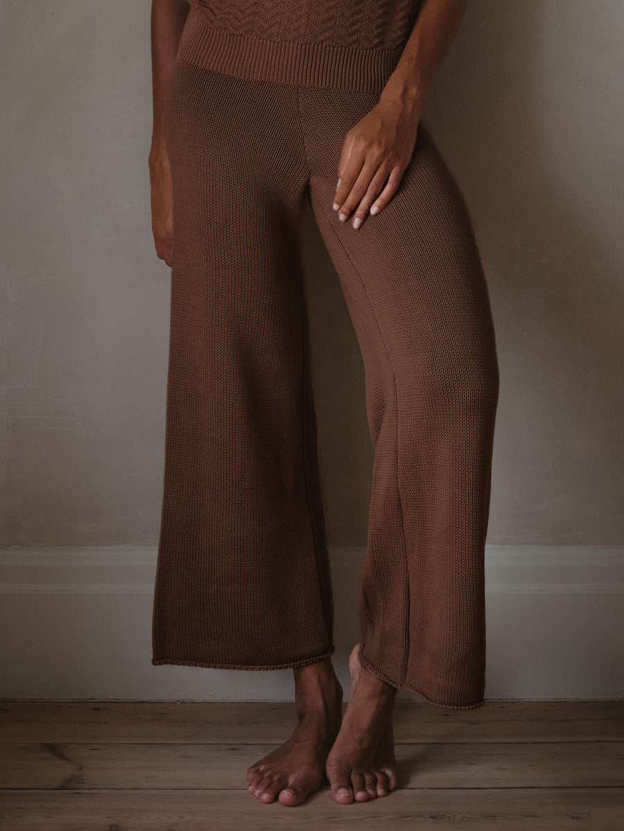The Wide Leg Knit Trouser - Women's – The Simple Folk
