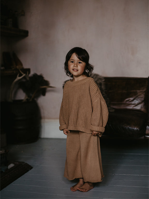 The Wide Leg Knit Trouser Kids